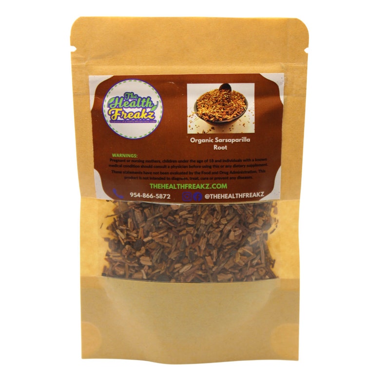 Organic Sarsaparilla Root