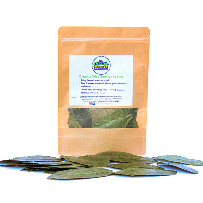 Dried Organic Jamaican Soursop Leaves