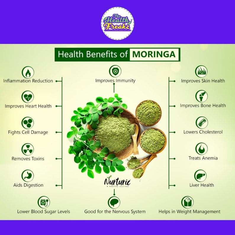 Organic Moringa Leaves